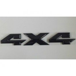 Mopar Emblem 4x4 Black