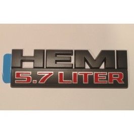 Mopar Emblem HEMI 5.7 Liter