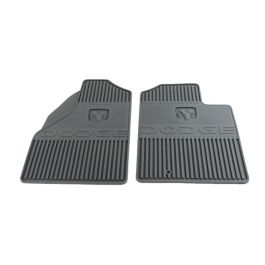 Mopar Rubber Mats Front Slate
