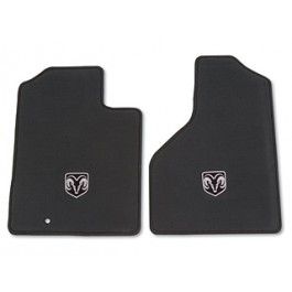 Mopar Floor Mats Carpeted Front Slate