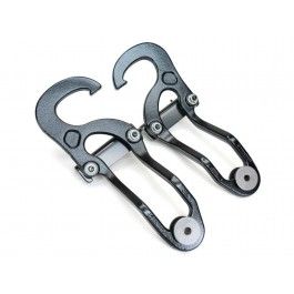 Mopar Tow Hooks Front Black