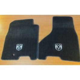 Mopar Floor Mats Carpeted Front Dark Slate