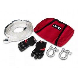 Mopar Off Road Trail Rated Winch Safety Kit With Jeep Logo