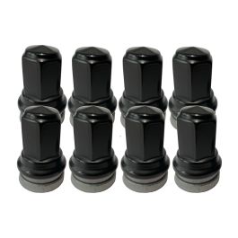 Ford Performance Black Lug Nuts Kit Of 8 For M14x1.5 Wheel Stud