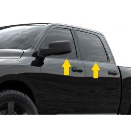 Mopar Trim Kit Window Molding Black